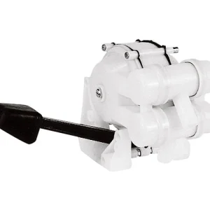 Talamex, fotpumpe venstre, dobbeltvirkende, 12 l/min, 1/2" (13 mm)