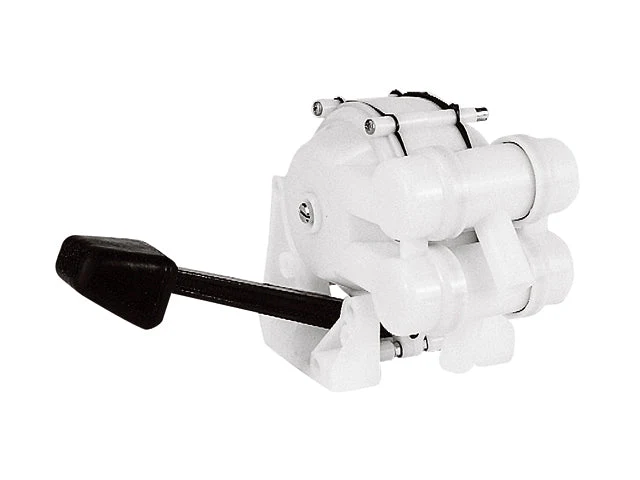 Talamex, fotpumpe venstre, dobbeltvirkende, 12 l/min, 1/2" (13 mm)