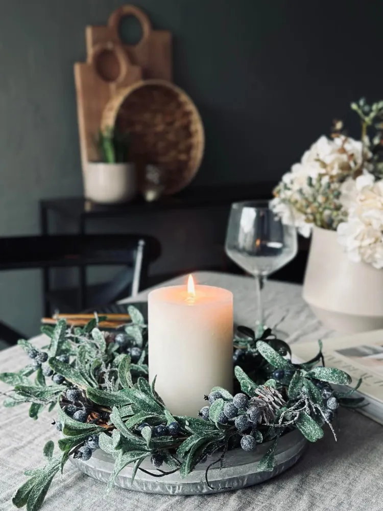 Krans med bær - Winter