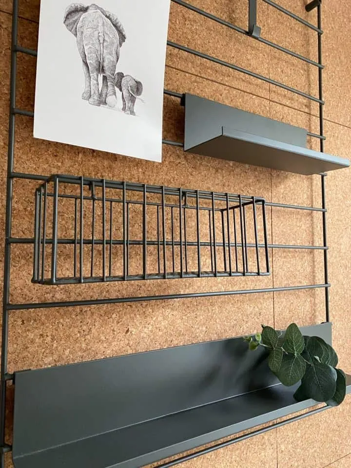 Kurvsett i metall army - 2 stk