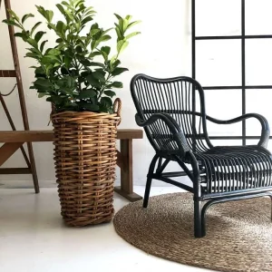 Høy Rustikk plantekurv – Standard str – SKAL HENTES I BUTIKKEN
