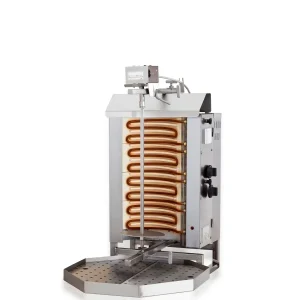 GYROS GRILL ELEKTRISK med 4 oppvarmingssoner