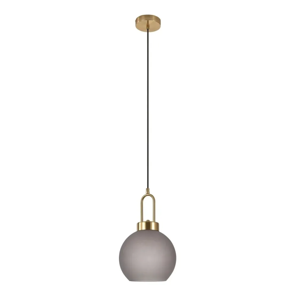 Luton taklampe matt røykfarget