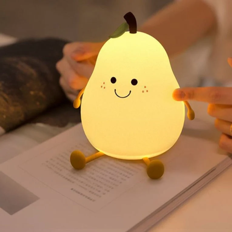 Pear Light - Morsomt nattlys - Pærelampe barn