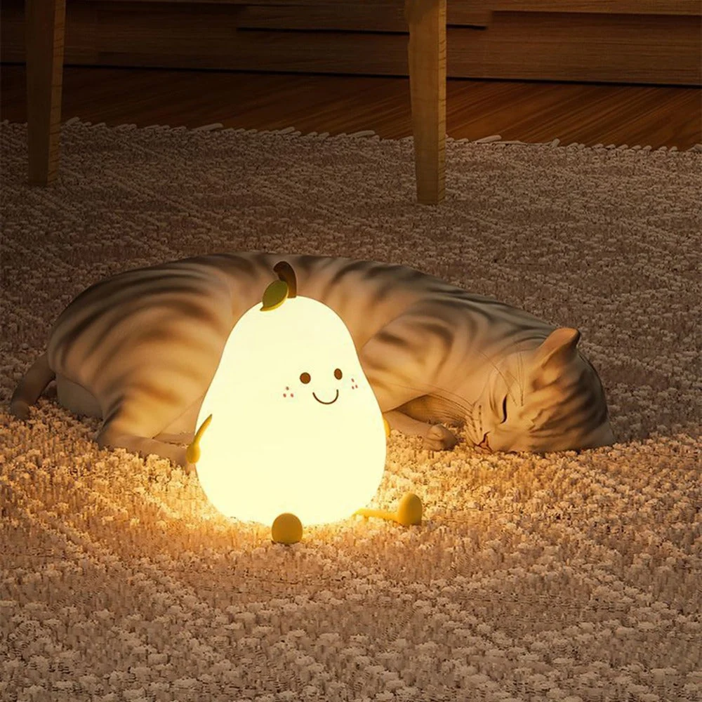 Pear Light - Morsomt nattlys - Pærelampe barn