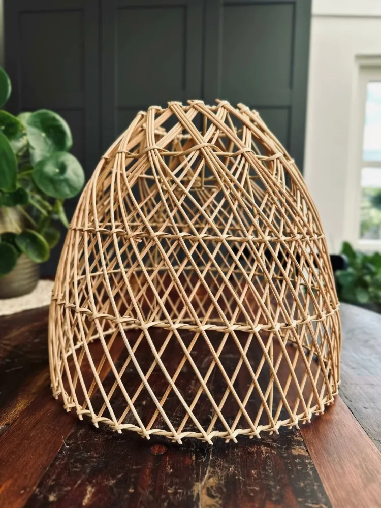 Lampeskjerm Rattan