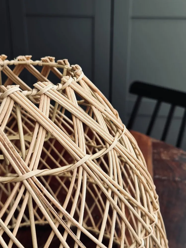 Lampeskjerm Rattan
