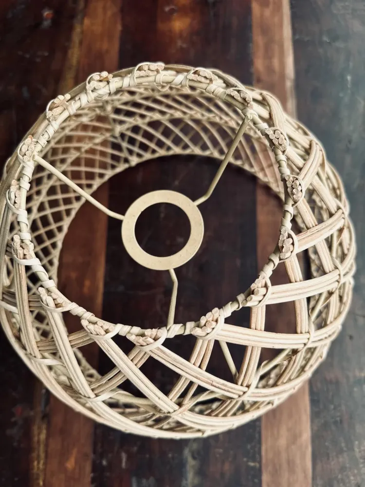 Lampeskjerm Rattan