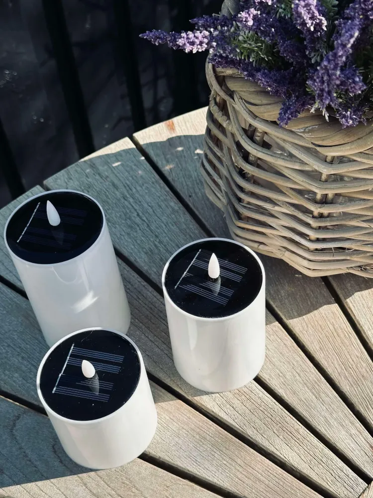 Solar Bellis Bloklys - Sett med 3 stk