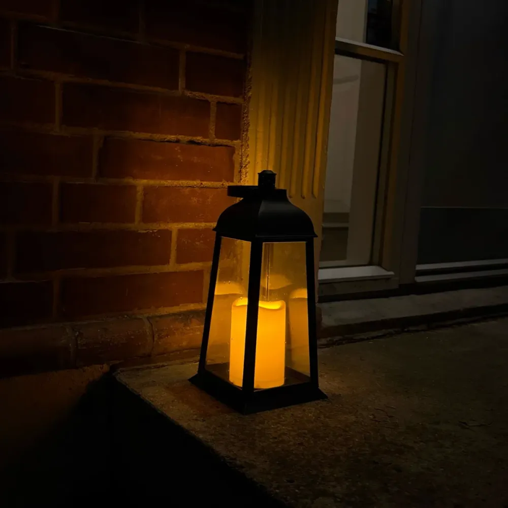 Lanterne med LED-lys