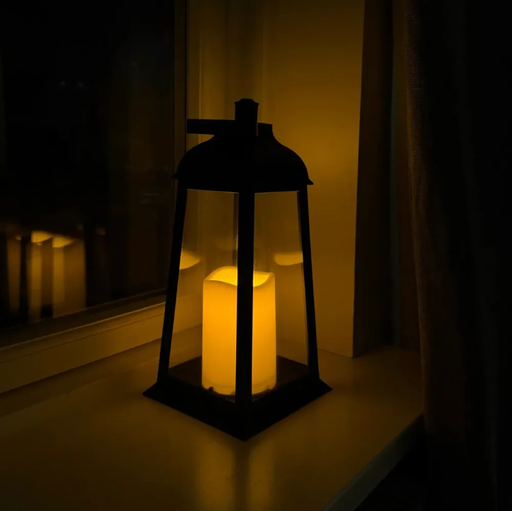 Lanterne med LED-lys