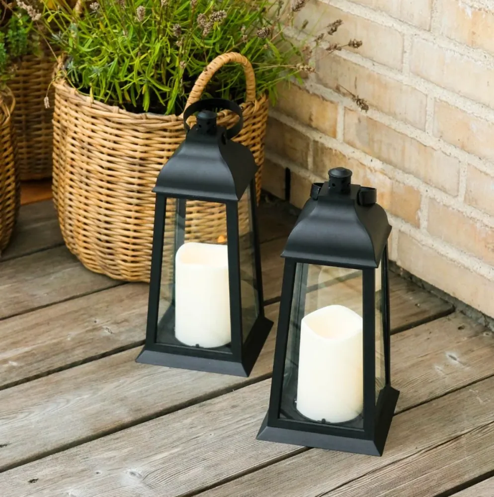 Lanterne med LED-lys
