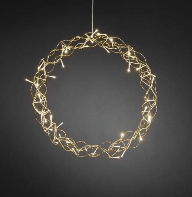 LED lysekrans Ø30 cm