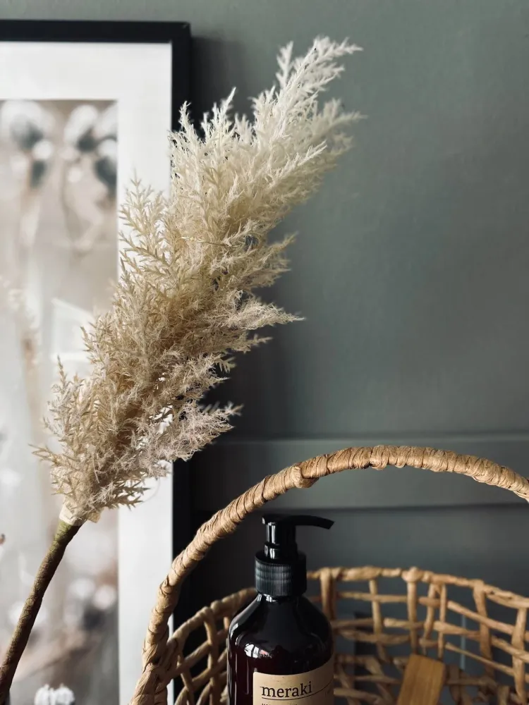 Pampas med LED-lys og timerfunksjon
