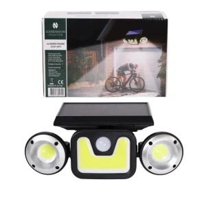 270 graders opphengt solcellelampe