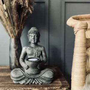 Buddha med solceller