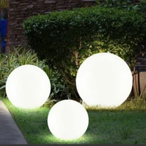 LED-lamper med solceller – 3 stk