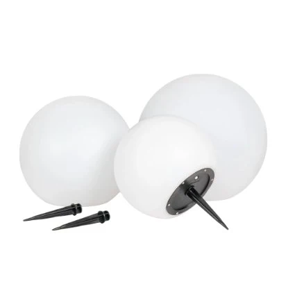 LED-lamper med solceller – 3 stk
