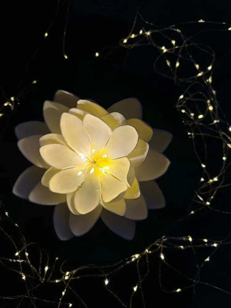 Solcelle LOTUS - Sett av 2 stk