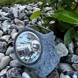 Stone med solceller - Grå
