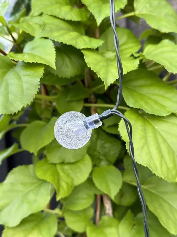 Lyskjede Bella med 20 pærer – Solceller