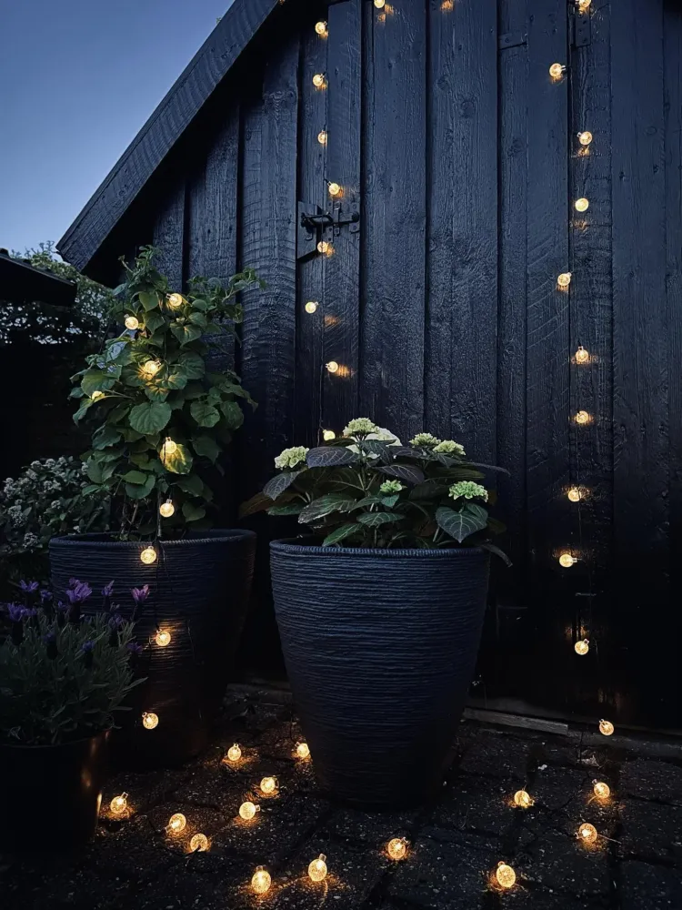 Lyskjede Bella med 50 Pærer – Solceller