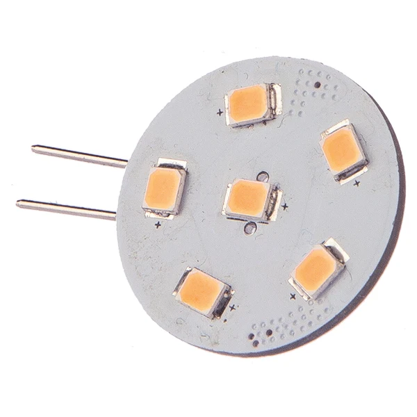 Nautecled, G4 Pro LED Spot - Side Stick, Rød 1W, 10-35V, 2700K, 90 Lumen, Ø 24mm