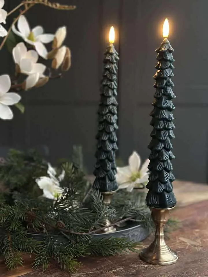 LED-stakelys 2 stk - Juletre