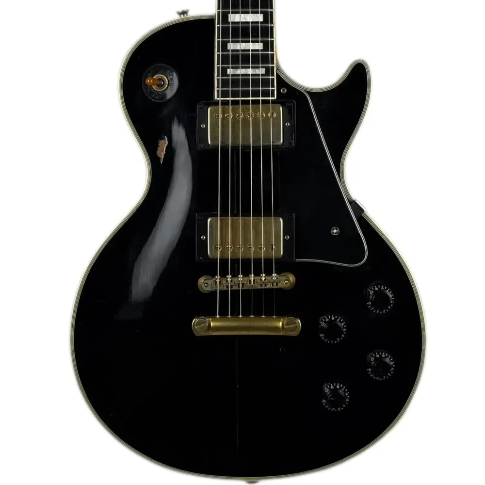 Burny RLC Les Paul Custom - Ebenholt