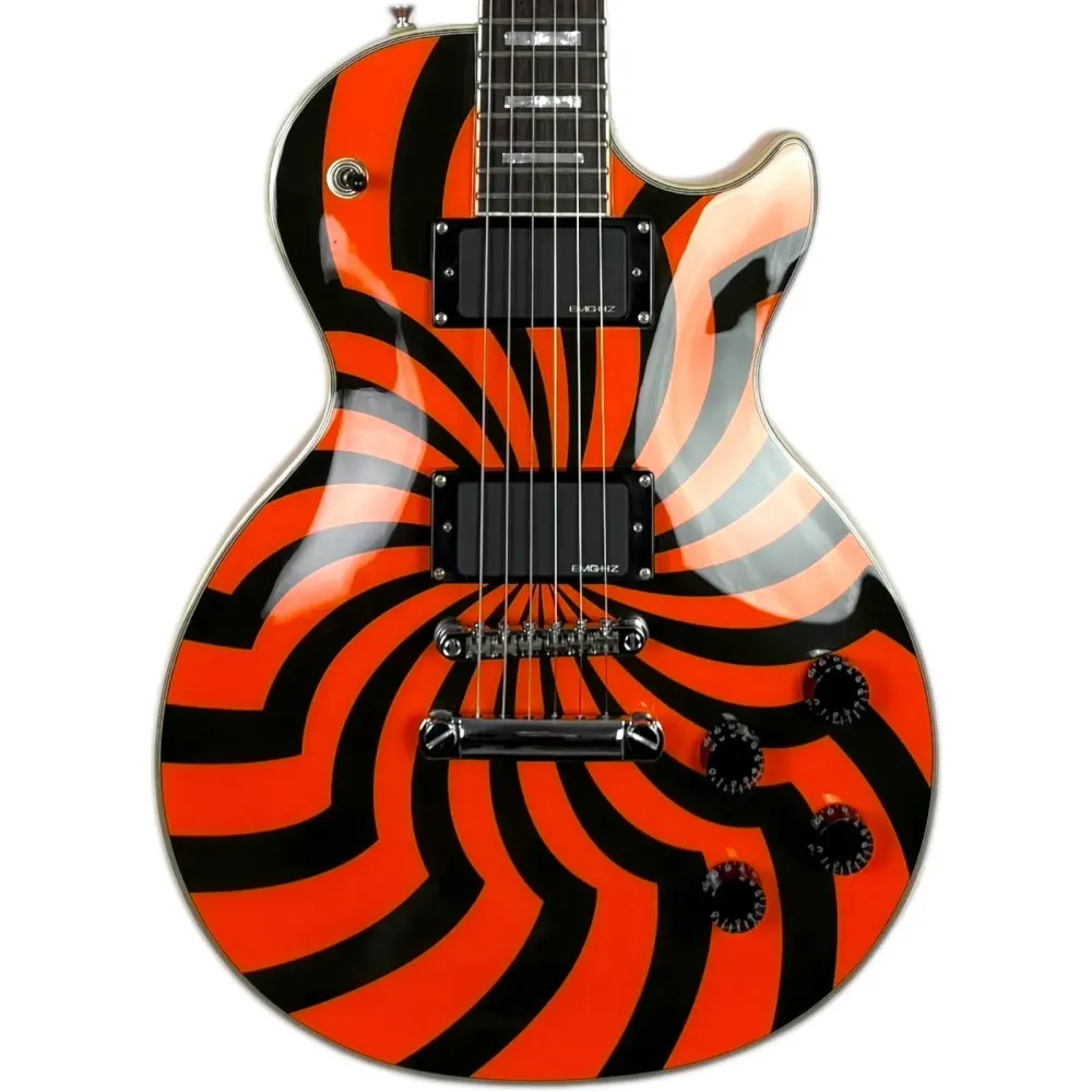 Epiphone Zakk Wylde Signature Les Paul Custom 2005 - Buzzsaw - Signert av Zakk Wylde