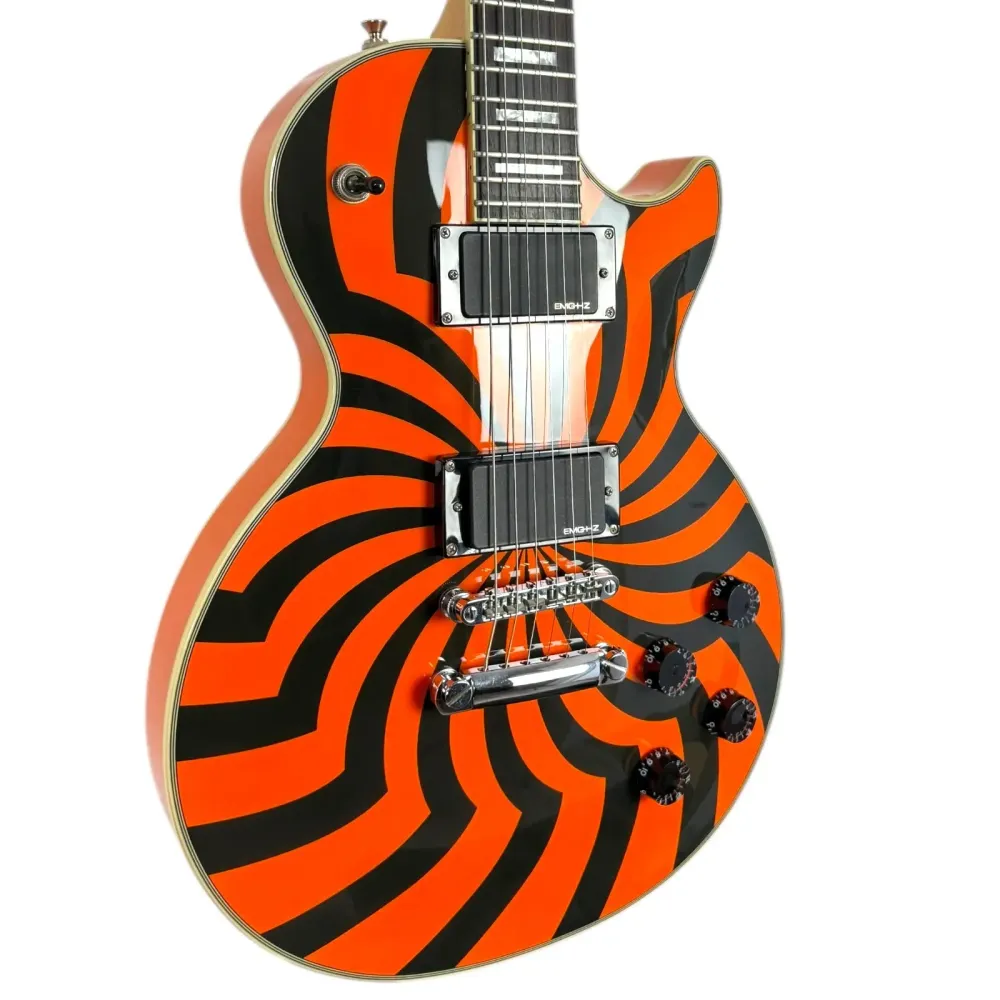 Epiphone Zakk Wylde Signature Les Paul Custom 2005 - Buzzsaw - Signert av Zakk Wylde