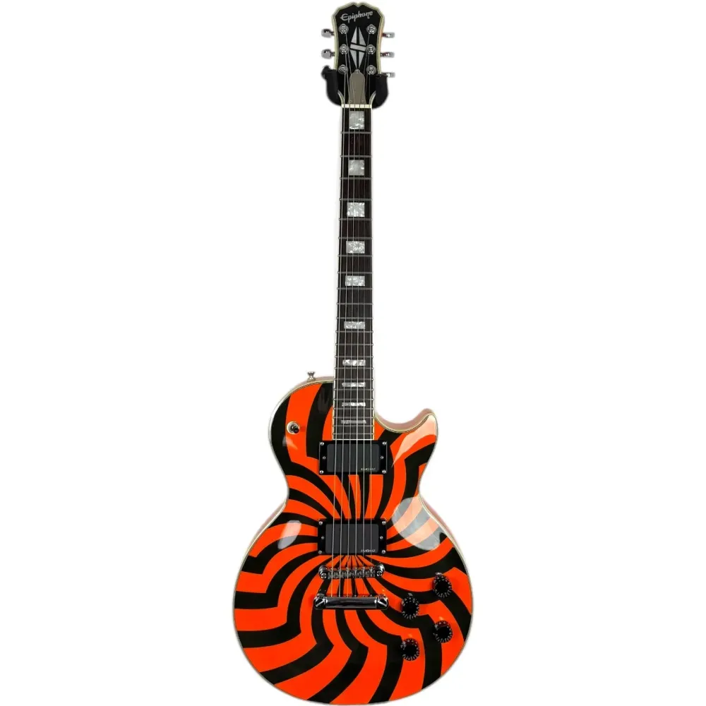 Epiphone Zakk Wylde Signature Les Paul Custom 2005 - Buzzsaw - Signert av Zakk Wylde