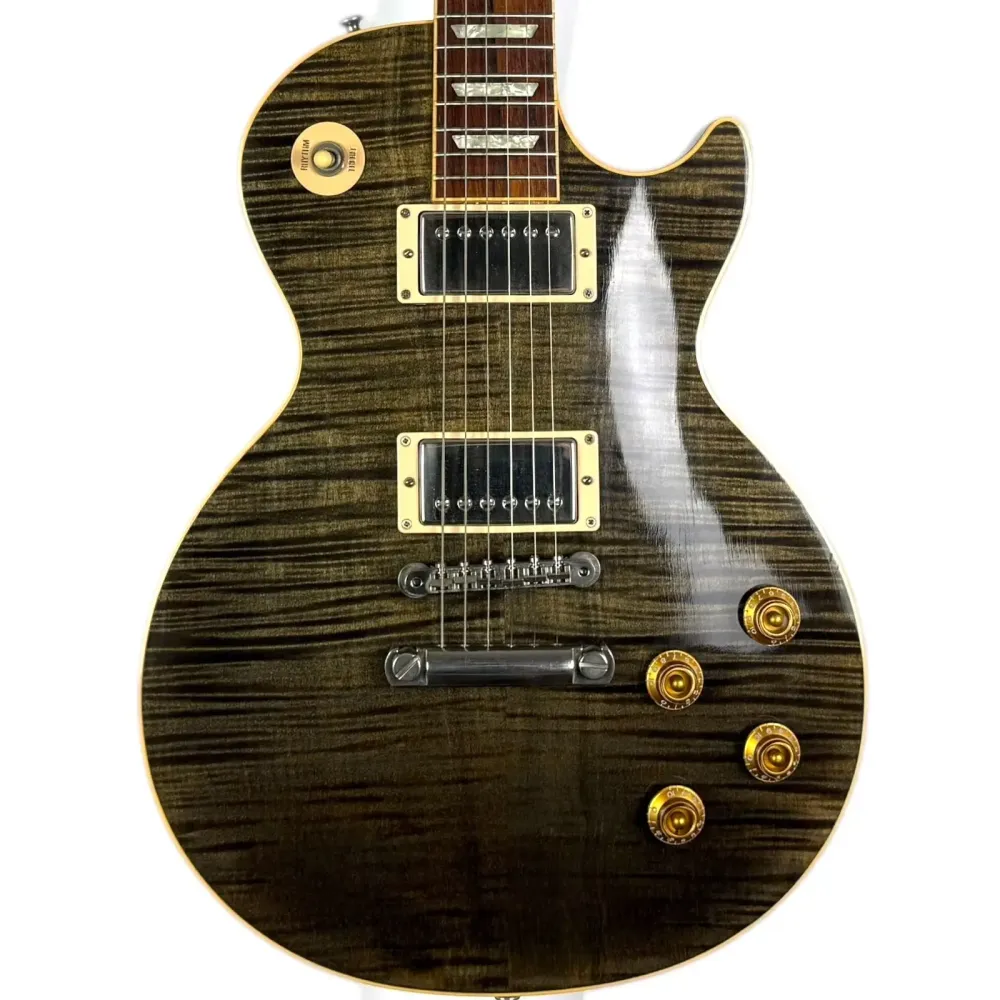 Gibson Les Paul Custom Class 5 2001 - Gjennomsiktig svart