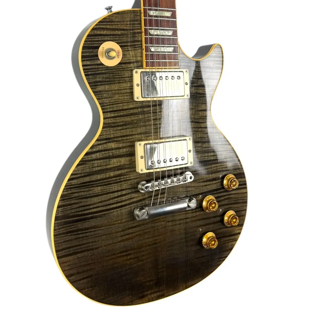 Gibson Les Paul Custom Class 5 2001 - Gjennomsiktig svart