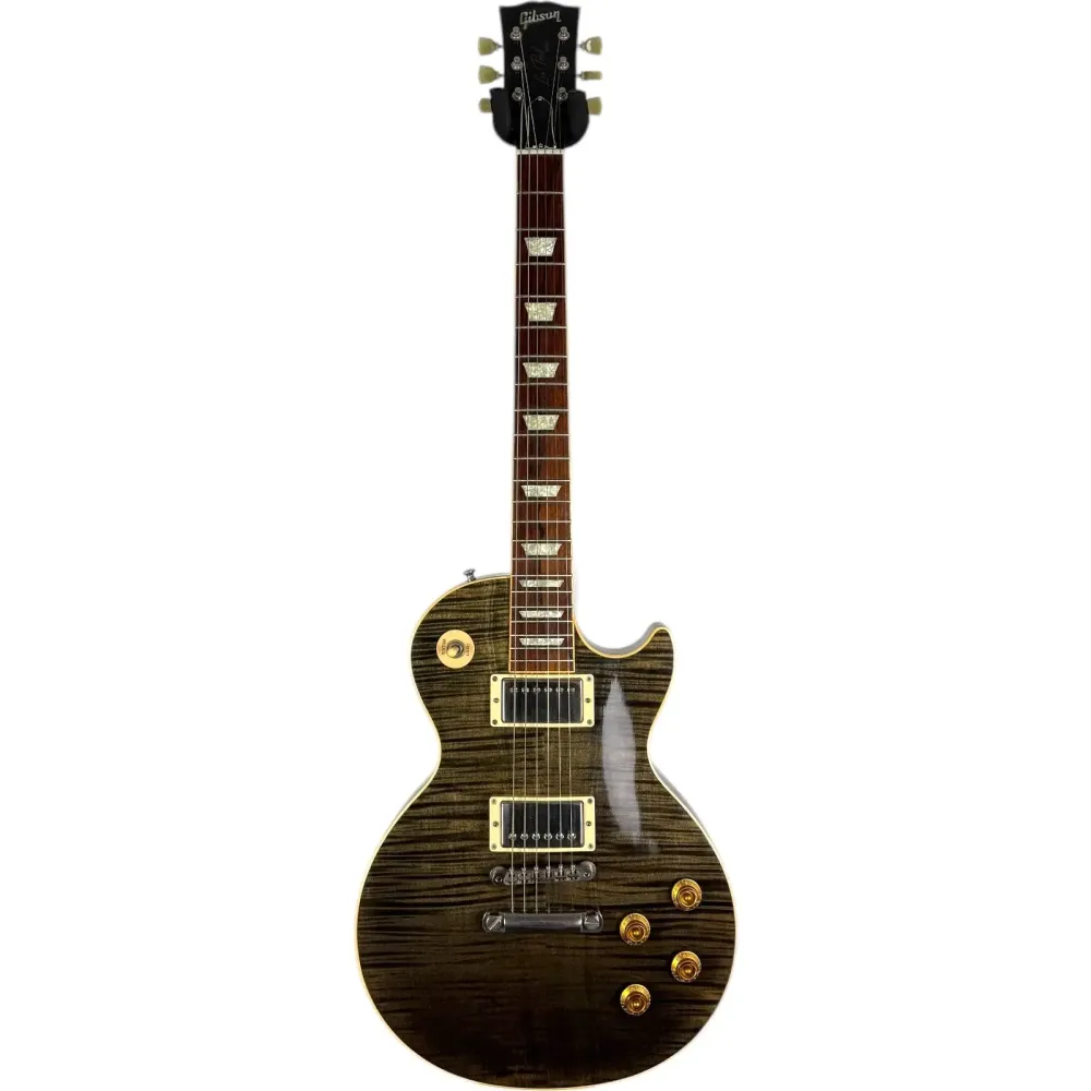 Gibson Les Paul Custom Class 5 2001 - Gjennomsiktig svart