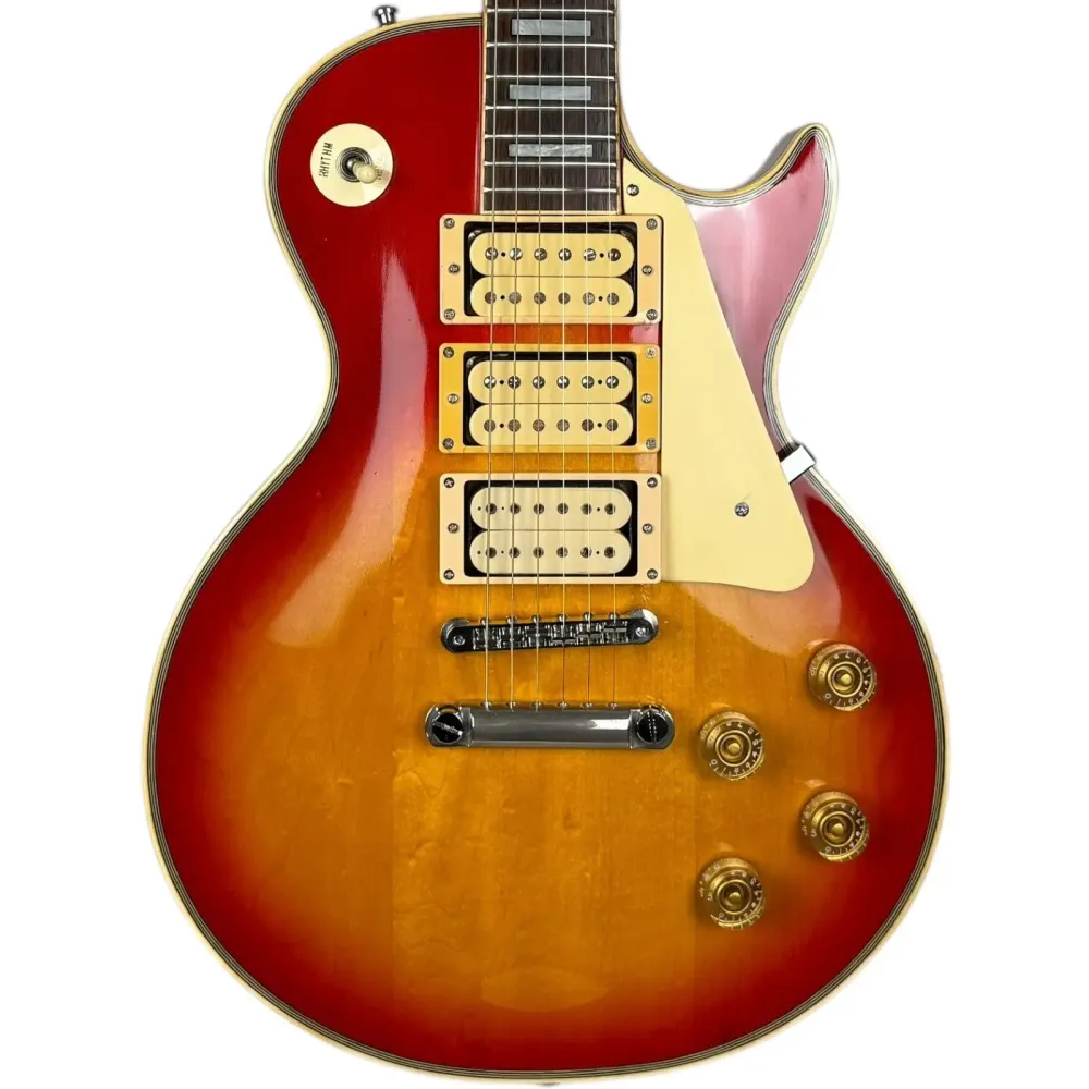 Greco EG Ace Frehley Les Paul Custom 1980 - Heritage Cherry Sunburst - Vintage Japan