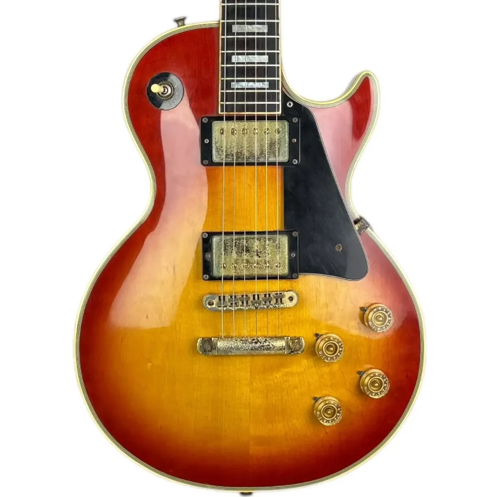 Greco EGC Les Paul Custom 1977 - Kirsebær Sunburst