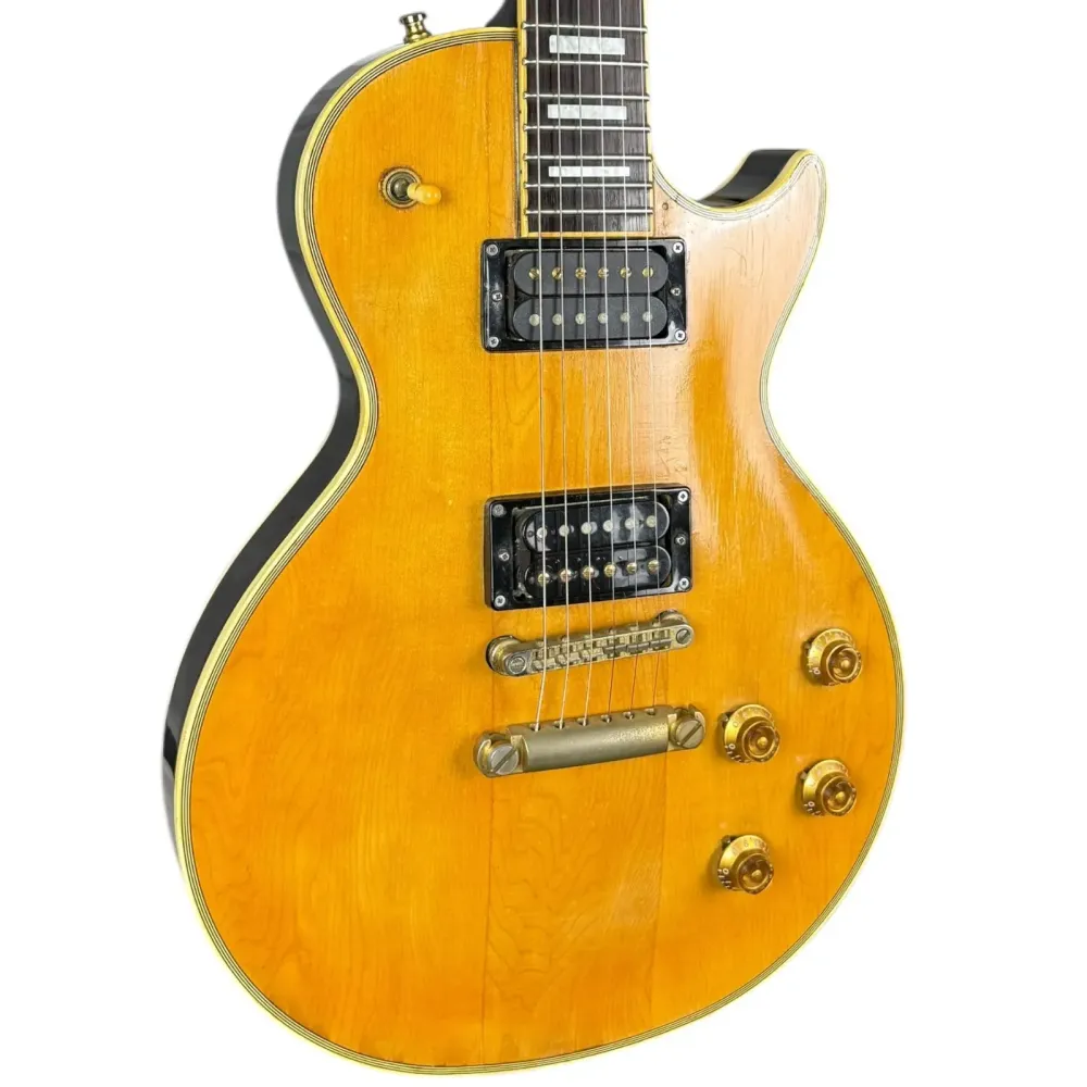 Orville Gibson Les Paul 1988 - Black Beauty Naturlig Top