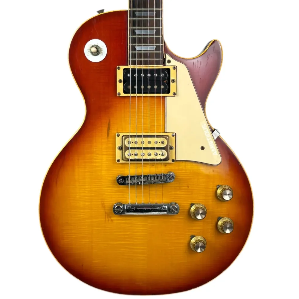 Greco Les Paul Bolt on H.K. 1970-tallet - Cherry Sunburst