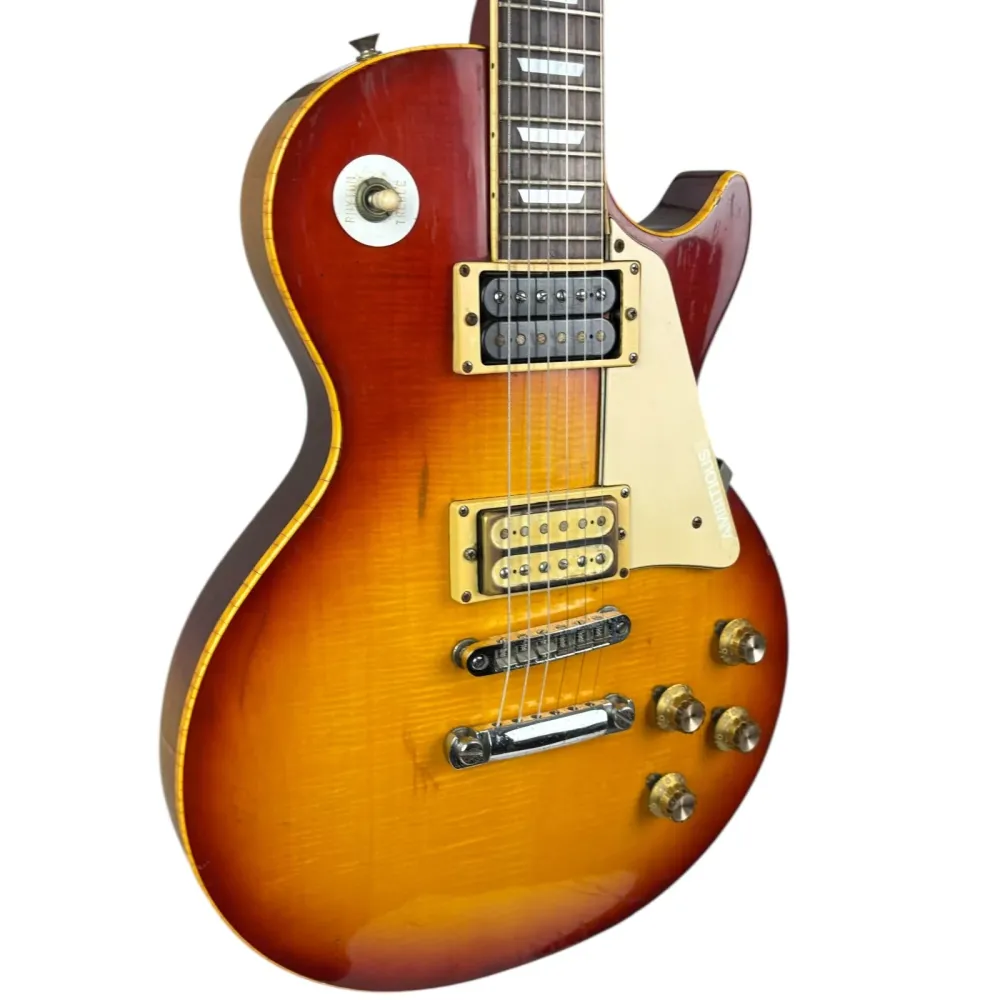 Greco Les Paul Bolt on H.K. 1970-tallet - Cherry Sunburst