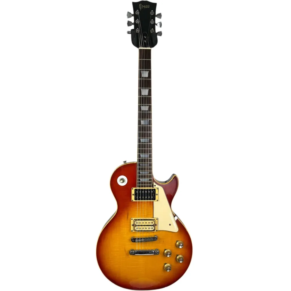 Greco Les Paul Bolt on H.K. 1970-tallet - Cherry Sunburst