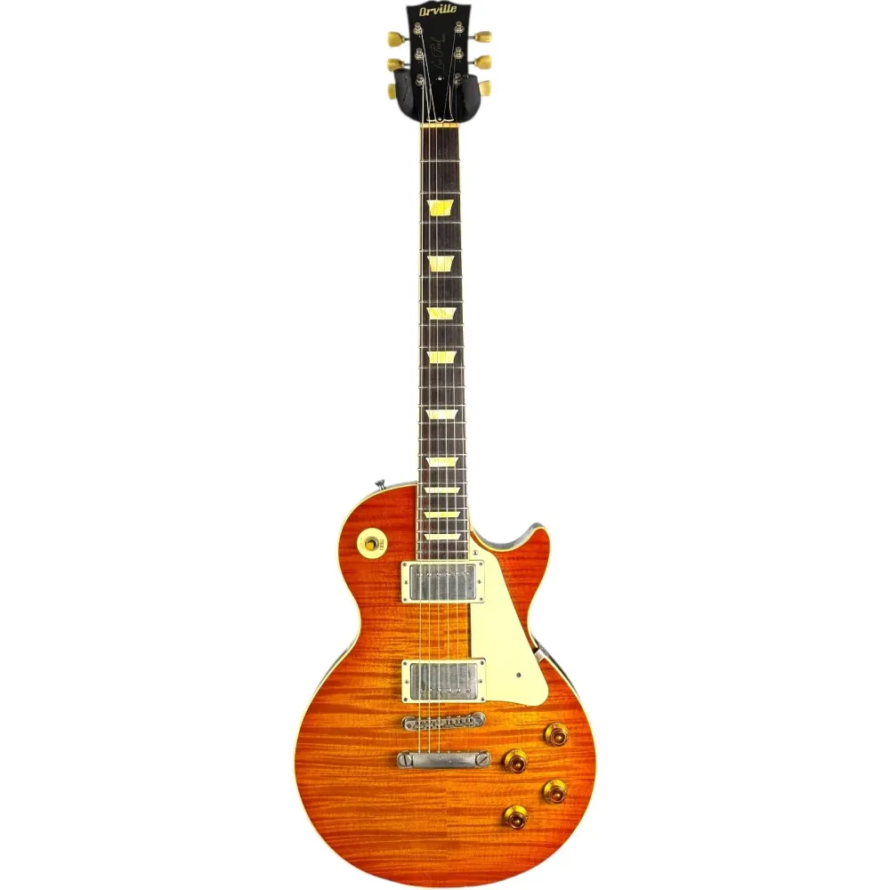 Orville Gibson LPS-80F Les Paul Standard 1998 - Kirsebær Sunburst