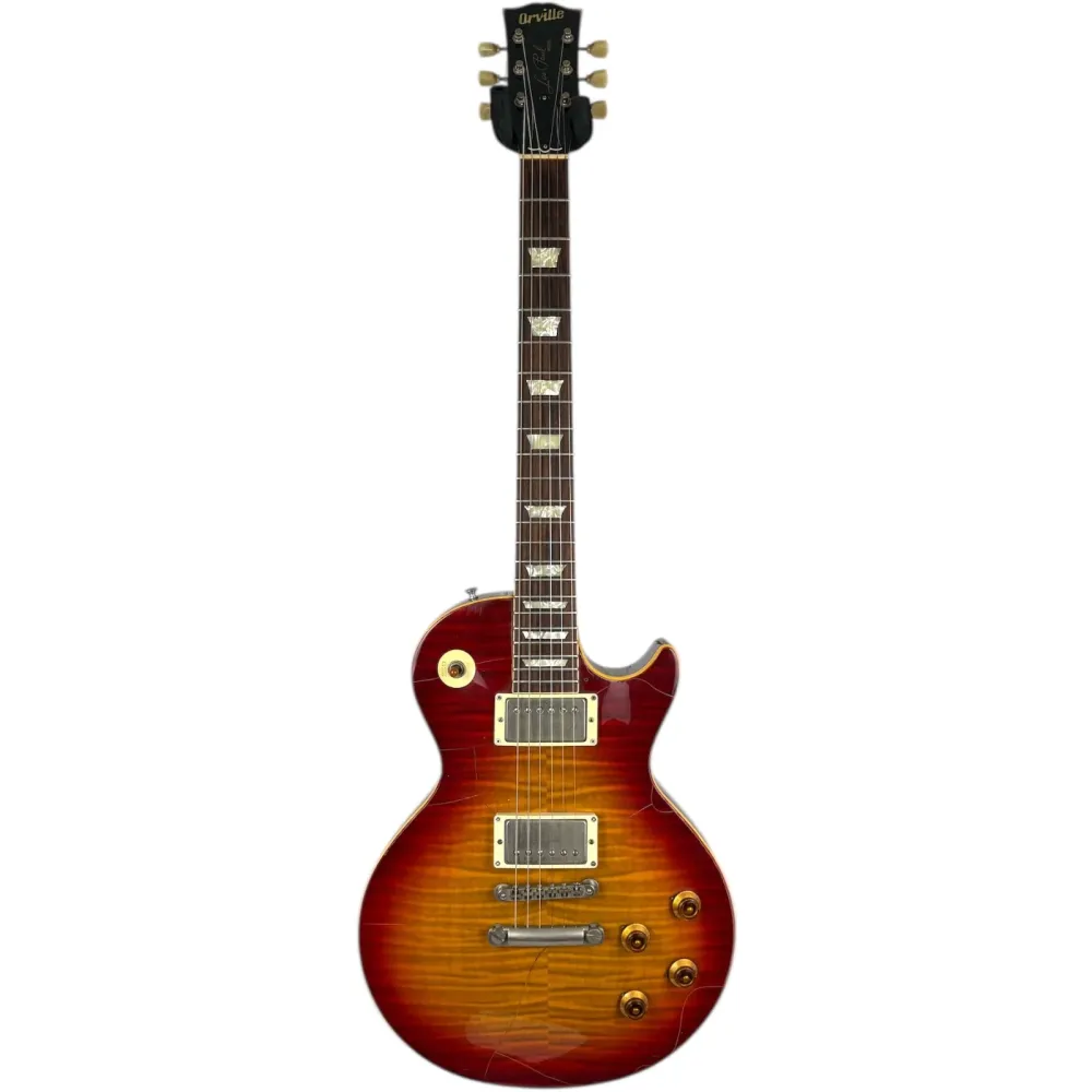 Orville Les Paul Standard 1993 - Fotoflame - Cherry Sunburst
