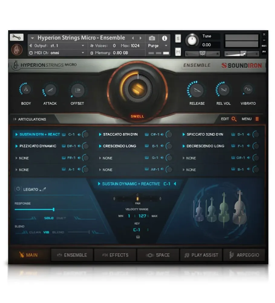 Hyperion Strings Micro