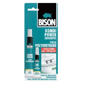 Bison, Combi-Power to-komponent polyuretanlim, 62,5 ml