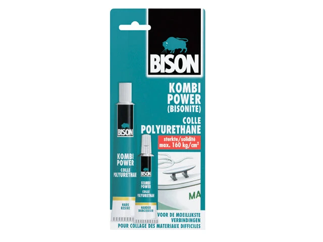Bison, Combi-Power to-komponent polyuretanlim, 62,5 ml
