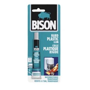 Bison, Hardplastlim 25 ml, PVC, ABS og akrylglass