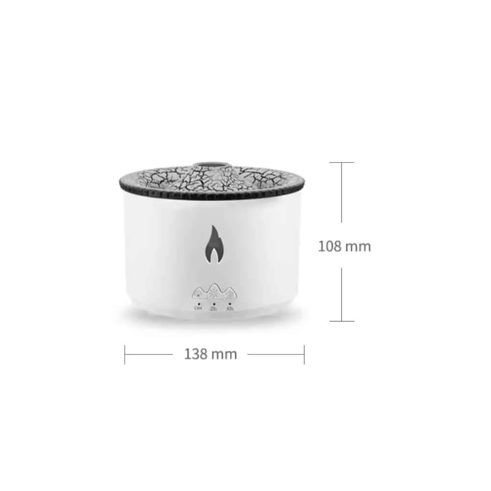 Vulkan-Luftfukter & Aroma Diffuser 360 ml
