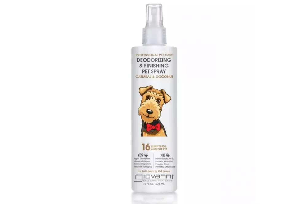 Giovanni Luktfjerner Spray Hund – Frisk Tropisk Duft (295 ml)