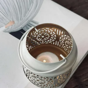 Lanterne EMMA liten - Lys beige
